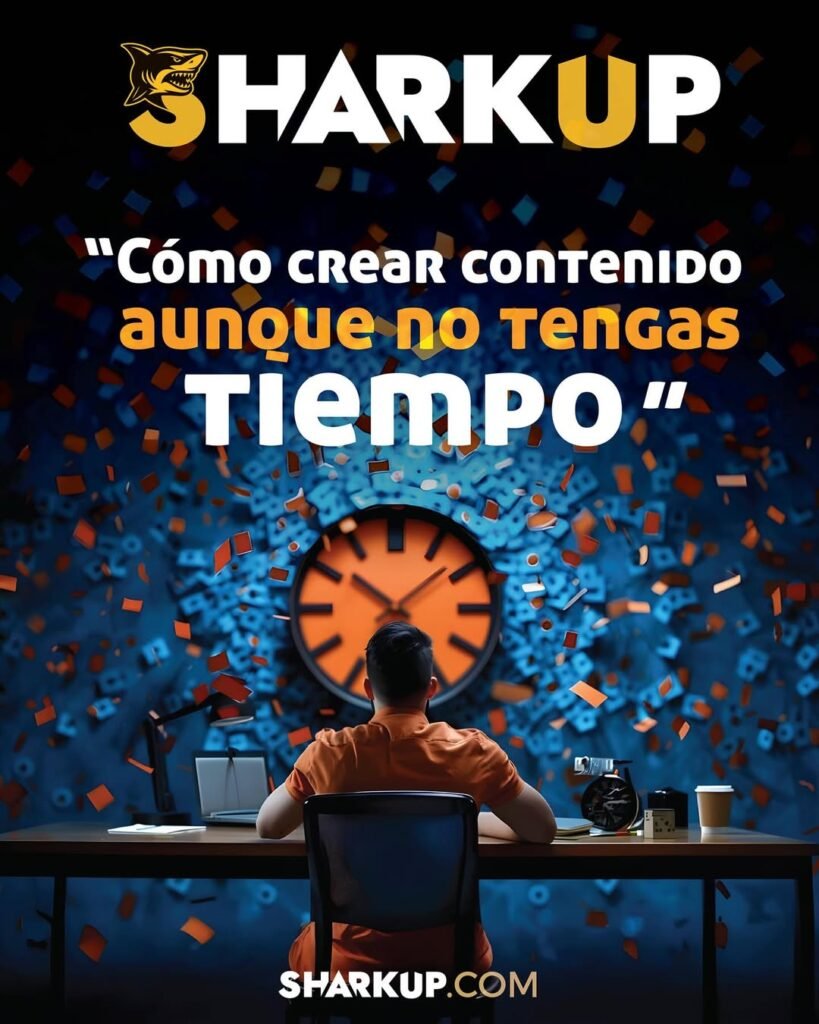 ¿Sientes que no tienes tiempo para crear contenido? - No necesitas más horas, necesitas un método)